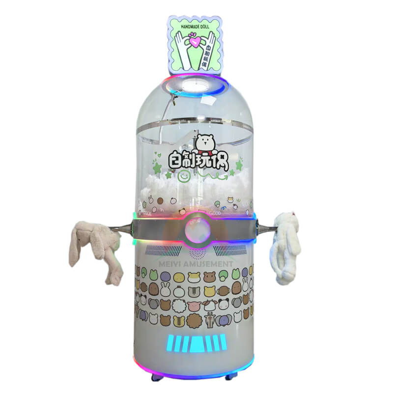 China Hot sale filling cotton machine DIY plush toys machine handmade doll machine teddy bear DIY machine factory and suppliers | Meiyi Featured Image