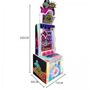 China coin operated redemption lottery game machine rescue ET ticket machine factory and suppliers | Meiyi