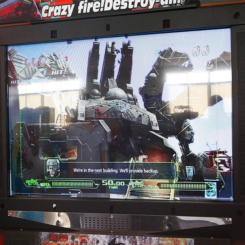 China Hot sale Stand Up Video Game Machine - Coin Operated Video Games Razing Storm Shooting Games Machine – Meiyi factory and suppliers | Meiyi detail pictures