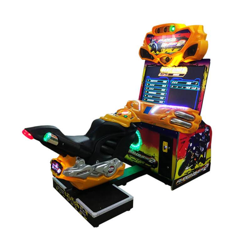 China China wholesale Simulator Racing Game Machine - Amusement Equipment Coin Operated 42”LCD FF Motor Racing Simultor Game Machine – Meiyi factory and suppliers | Meiyi detail pictures