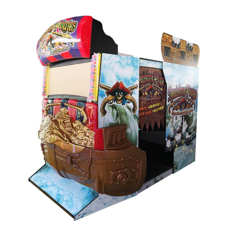 2021 High quality Simulator Video Games - Amusement Park Coin Operated 55LCD Pirate Adventure Shooting Video Games Machine – Meiyi