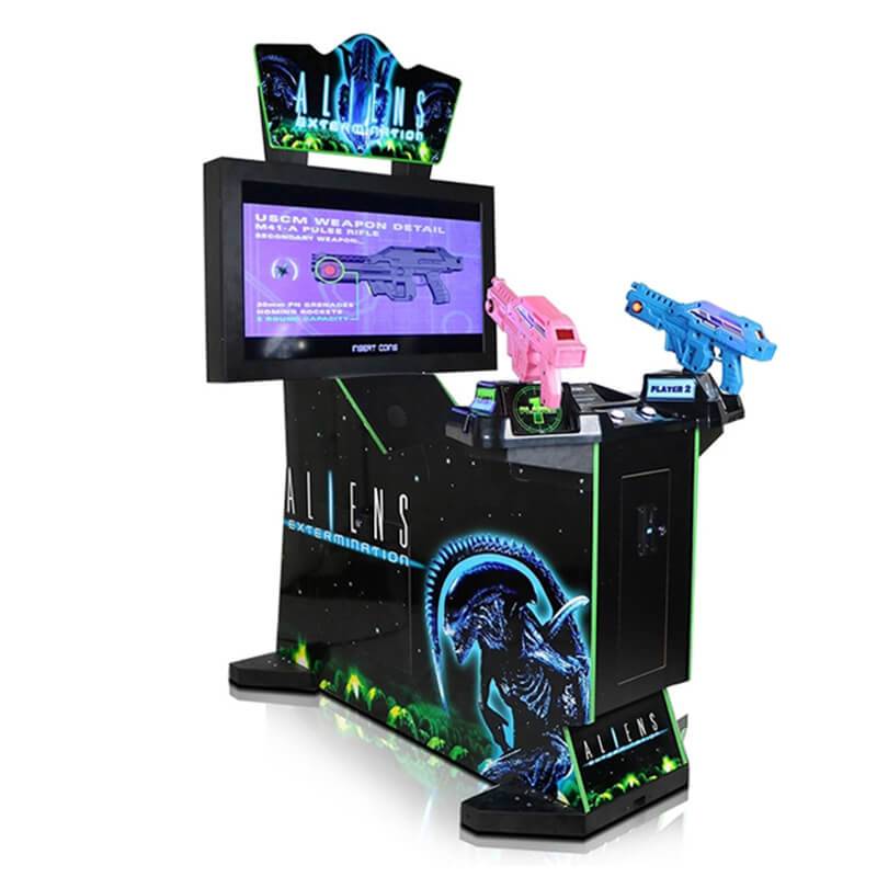 China China wholesale Simulator Racing Game Machine - Coin Operated Arcade 42LCD Aliens Shooting Game Machine – Meiyi factory and suppliers | Meiyi detail pictures