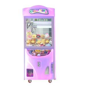 Factory making China Pink Date Cut Prize Gift Card Vending Machine Coin Operated Games