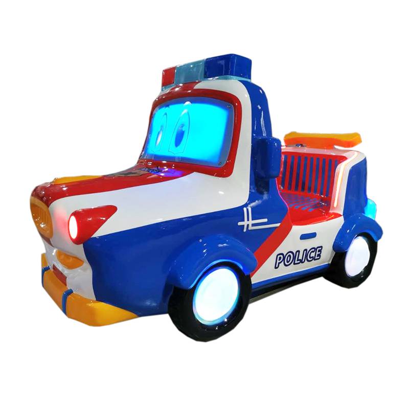 100% Original Helicopter Kiddie Ride - NEW ARRIVAL coin operated 3D kiddie ride police-car with car racing machine – Meiyi