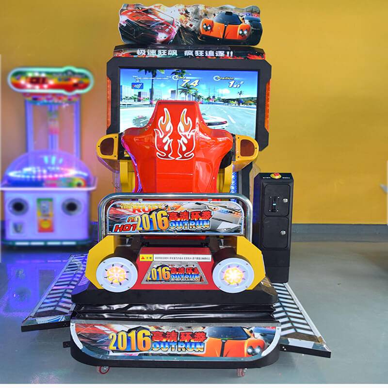 China 2021 High quality Simulator Video Games - Coin Operated Outrun Dynamic Simulator Driving Car Video Game Machine – Meiyi factory and suppliers | Meiyi detail pictures