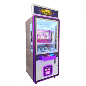 China coin operated gift game machine 777 lucky spin prize  machine factory and suppliers | Meiyi