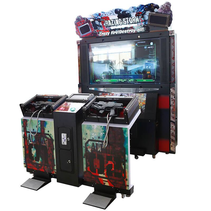 China Hot sale Stand Up Video Game Machine - Coin Operated Video Games Razing Storm Shooting Games Machine – Meiyi factory and suppliers | Meiyi detail pictures