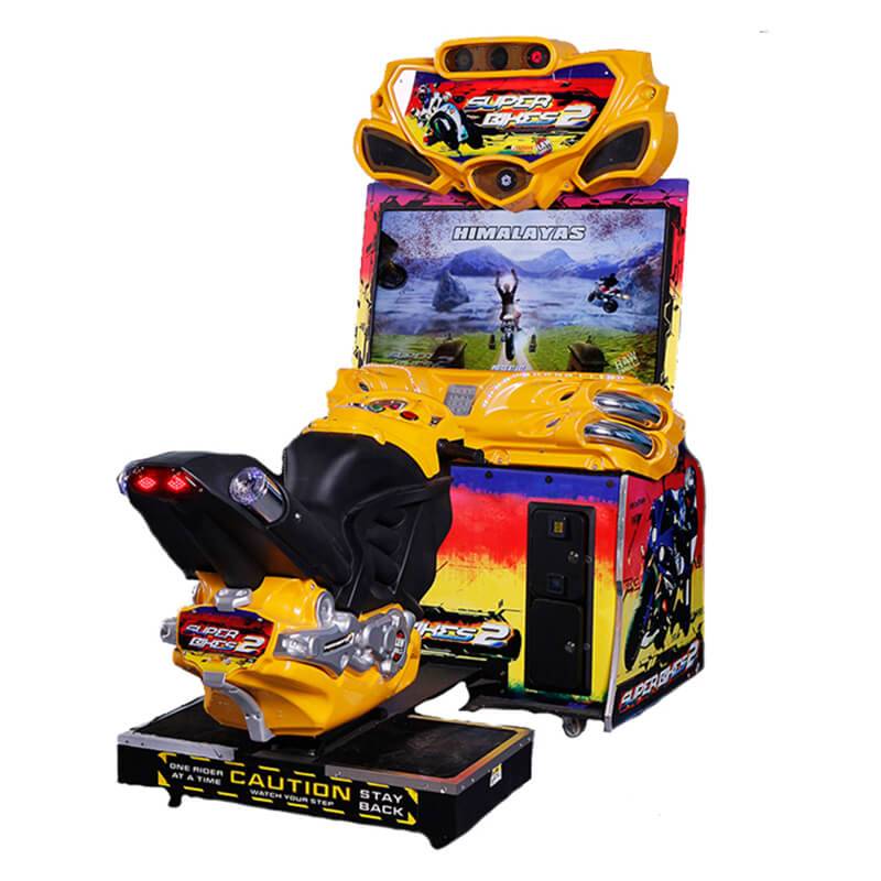 China Cheap price Simulator Shooting Game Machine - Amusement Equipment Coin Operated 42”LCD FF Motor Racing Simultor Game Machine  – Meiyi