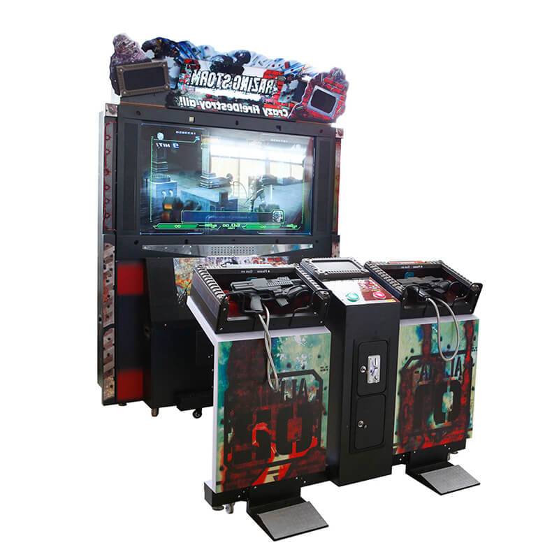 China Hot sale Stand Up Video Game Machine - Coin Operated Video Games Razing Storm Shooting Games Machine – Meiyi factory and suppliers | Meiyi detail pictures