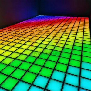 China New Arrival jump grids interactive game activate games led floor sport game room factory and suppliers | Meiyi