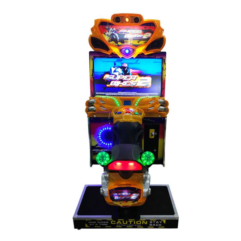 China China wholesale Simulator Racing Game Machine - Amusement Equipment Coin Operated 42”LCD FF Motor Racing Simultor Game Machine – Meiyi factory and suppliers | Meiyi detail pictures