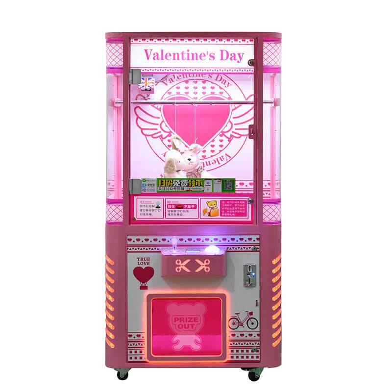 2021 New Style Candy Catcher Machine - Coin operated cut prize game machine scissor doll machine – Meiyi