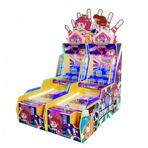 China NEW ARRIVAL Redemption lottery machine kids bowling game machine for 2 players factory and suppliers | Meiyi