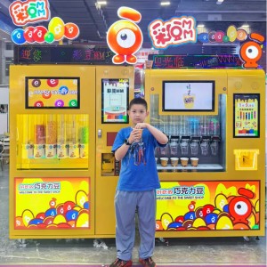 China New arrival fully automatic candy beans vending machine chocolate beans vending machine earn money project factory and suppliers | Meiyi