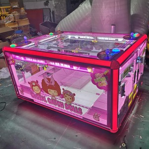 China coin operated claw plush toys machine for 4 playersvending gift game machine factory and suppliers | Meiyi