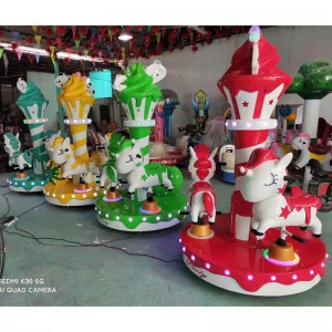 China CE Certificate China Hansel Coin Operated Electric Motorized Plush Stuffed Animal Kiddie Rides for Mall factory and suppliers | Meiyi