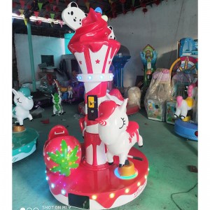 China CE Certificate China Hansel Coin Operated Electric Motorized Plush Stuffed Animal Kiddie Rides for Mall factory and suppliers | Meiyi