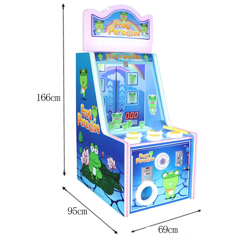 China 2021 wholesale price Kids Game Machine - coin operated lottery game machine frog paradise hammer game machine Whac-A-Mole game machine – Meiyi factory and suppliers | Meiyi detail pictures