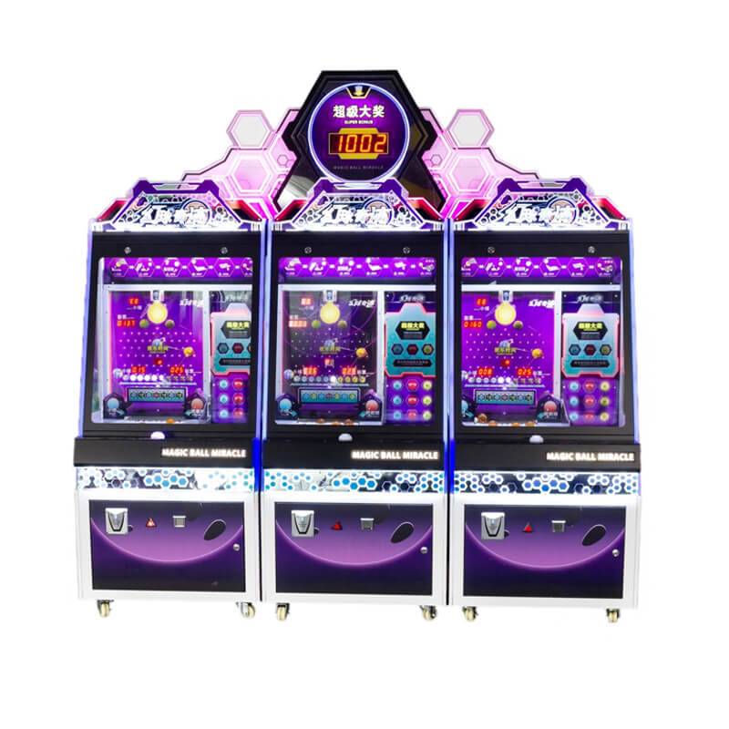 2021 wholesale price  Redemption Game Machine - Coin operated ticket lottery game machine magic ball miracle push ball game machine – Meiyi