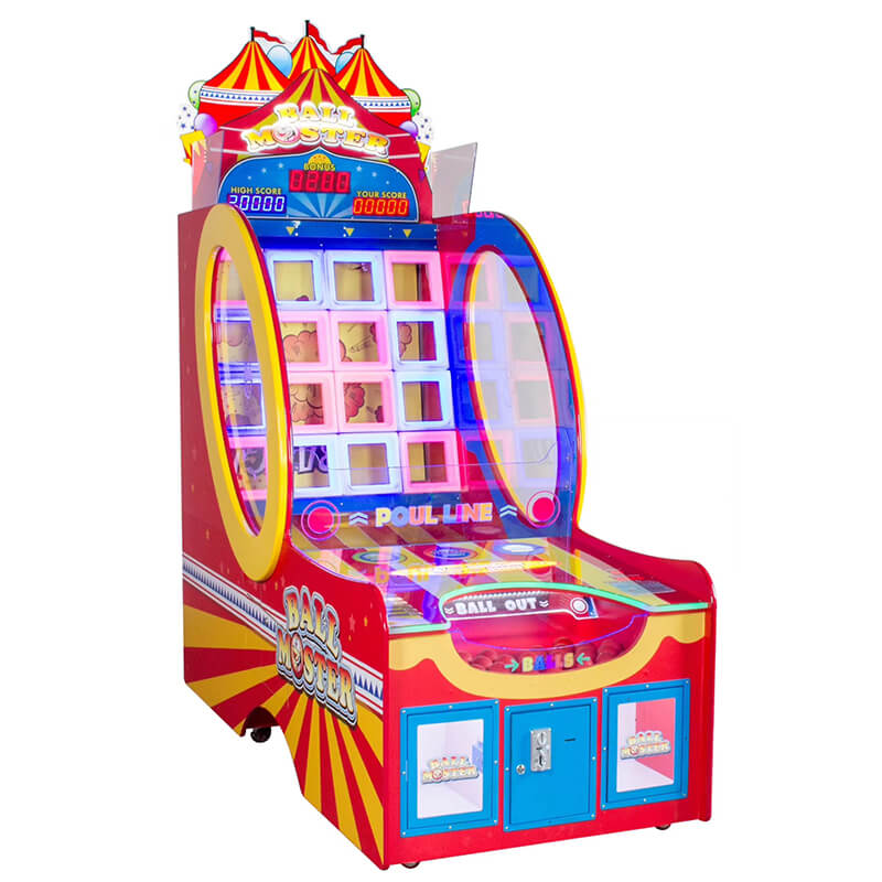 coin-operated-shooting-ball-lottery-ticket-game-machine -4