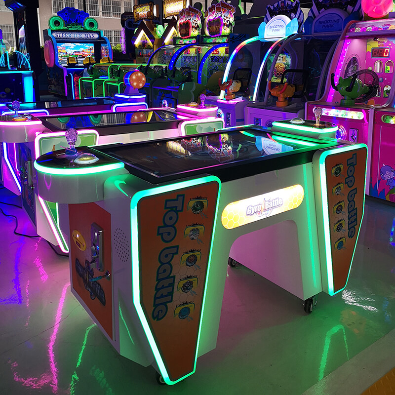 coin-operated-Top-battle-lottery-ticket -video-game-machine