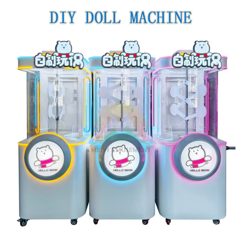 China new arrival DIY plush toys machine handmade doll machine teddy bear DIY machine factory and suppliers | Meiyi Featured Image