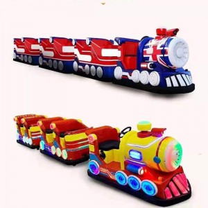 China Theme park electric little train battery kiddie rides game machine for 12players factory and suppliers | Meiyi