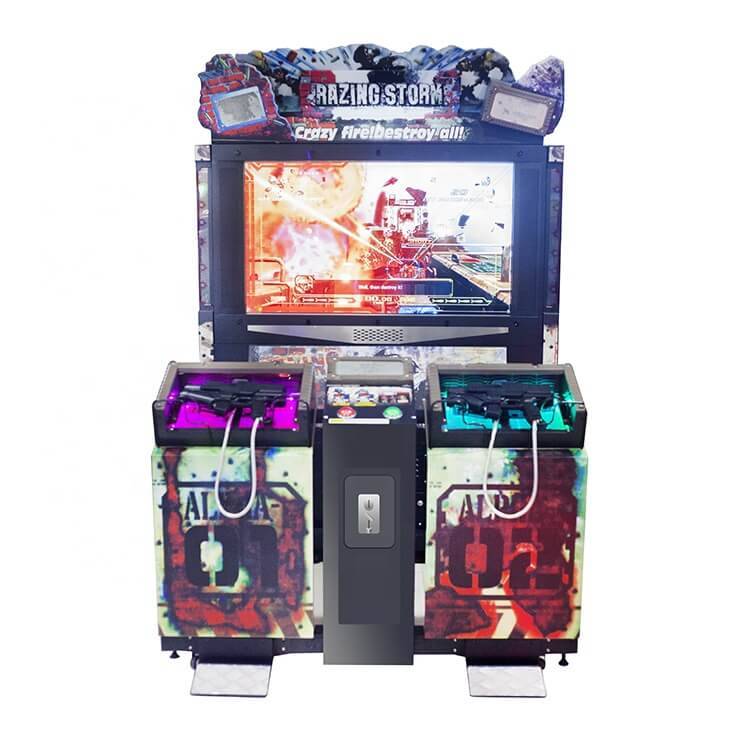 2021 China New Design Machine Simulator Games - Coin Operated Video Games Razing Storm Shooting Games Machine – Meiyi