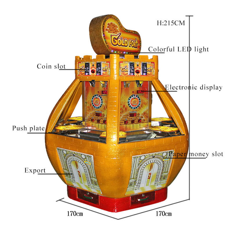 Gold-fort-coin-pusher-machine-for-6-players -1