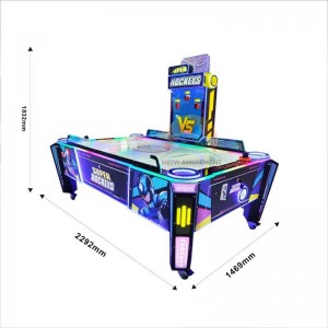 China High Quality Coin Operated Interactive Features Automatic Air Hockey Table Indoor Arcade Game machine factory and suppliers | Meiyi