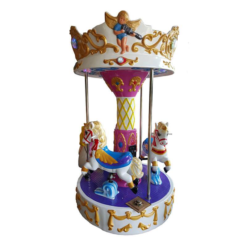 Manufacturer for Merry-Go-Round Kiddie Ride - Amusemets park coin operated carousel kiddie rides game machine for 3 kids – Meiyi