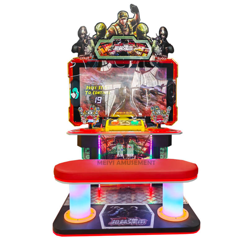 China Coin Operated Video Games machine 55LCD Jurassic Park Shooting Games Machine factory and suppliers | Meiyi Featured Image