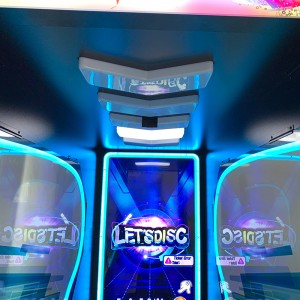 China new arrival redemption lottery ticket game machine let’s disc shooting  disc factory and suppliers | Meiyi