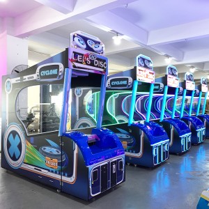 China new arrival redemption lottery ticket game machine let’s disc shooting  disc factory and suppliers | Meiyi