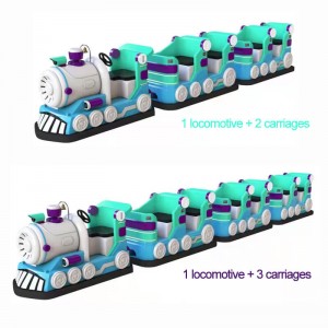 China Theme park electric little train battery kiddie rides game machine for 12players factory and suppliers | Meiyi