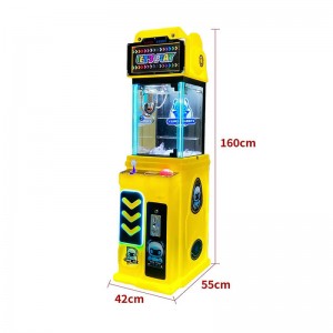 China coin operated mini claw machine prize machine vending gift machine factory and suppliers | Meiyi