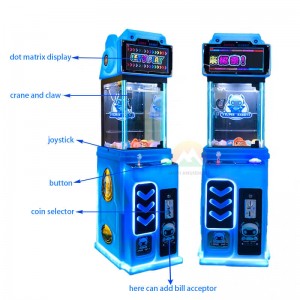 China coin operated mini claw machine prize machine vending gift machine factory and suppliers | Meiyi