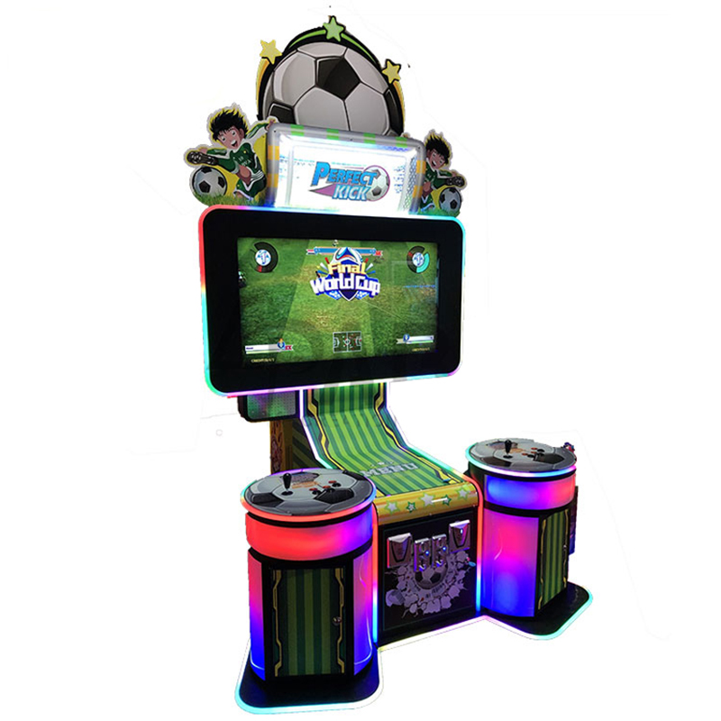 Good Quality Lottery Machine - Coin operated lottery ticket game machine perferct kick football video game machine  – Meiyi
