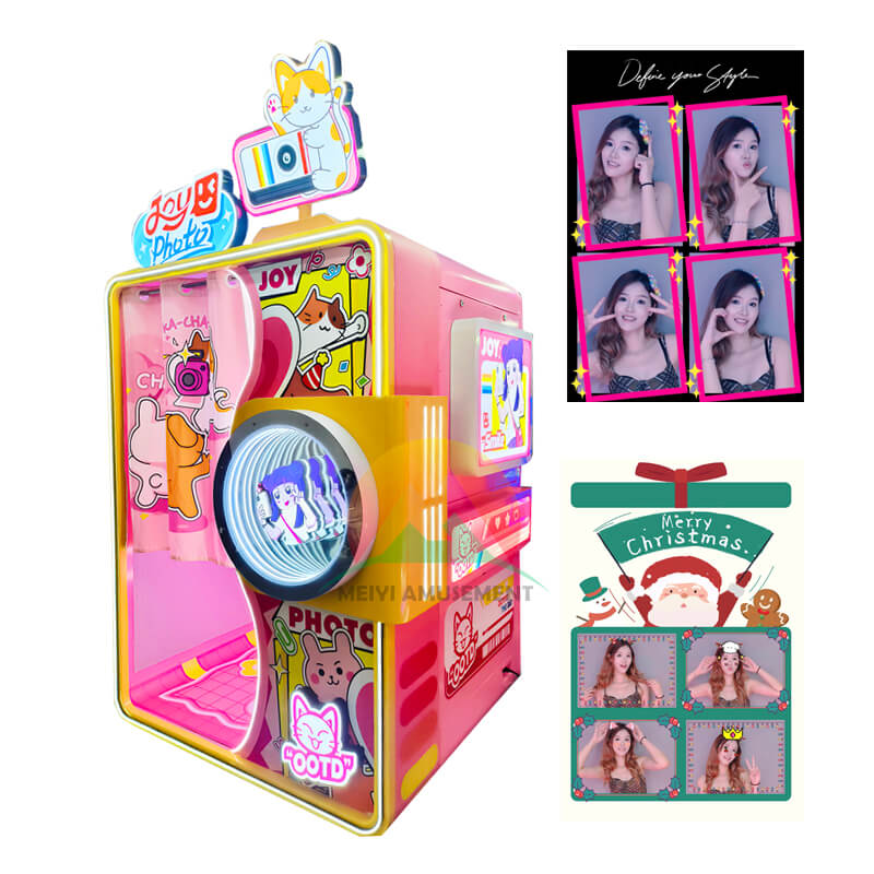 China Self service coin Operated Photo Booth Photo Booth With Printer Professional Photo Booth factory and suppliers | Meiyi Featured Image