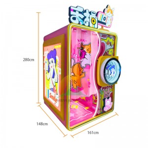 China Automatic Photo Booth Machine Coin operated Photo Booth With Printer and Camera factory and suppliers | Meiyi