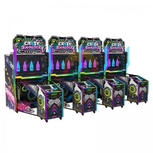 New arrival Coin Operated Shooting bottle game machine crazy shooter arcade game machine